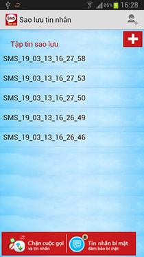 Sao lưu tin nhắn miễn phí