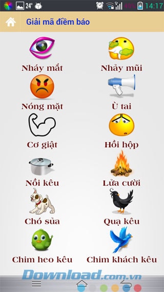 Tải bói tử vi 2015 cho android