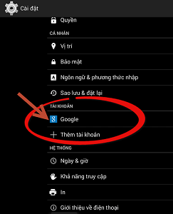 Đăng ký tài khoản CH Play