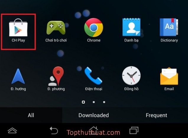 Download CH Play APK cho máy tính