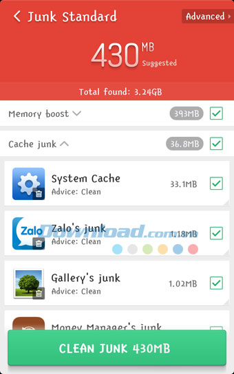 Tải Clean Master trên Ch Play APK