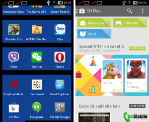 Tải CH Play cho galaxy y miễn phí