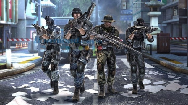 Modern Combat vũ khí hiện đại