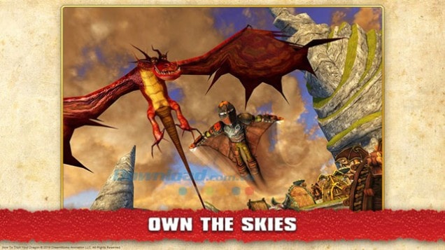School of dragons yêu động vật trên CH Play