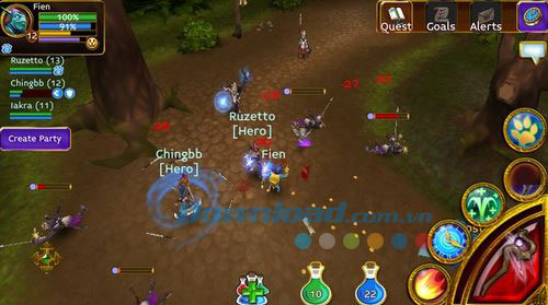 Tải game Arcane Legends cực thú vị