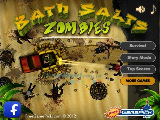 Tải game Bath Salts Zombies hấp dẫn