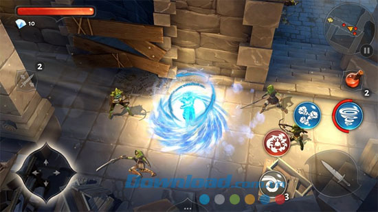 skill của Dungeon Hunter tuyệt đẹp