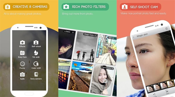 cách tải camera360 miễn phí
