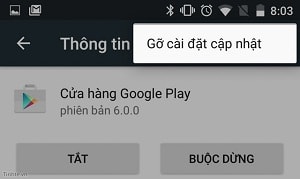 Lỗi yêu cầu xác thực tài khoản