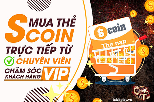 Hướng dẫn các bước nạp thẻ Chiến Thần Kỷ Nguyên 03