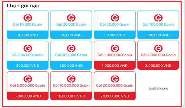 Hướng dẫn các bước nạp thẻ Vân Mộng Kiếm Tình 02