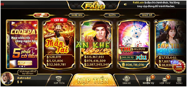 Những cổng game bài đổi thưởng chất lượng nhất 2021 01