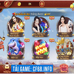 Nhà Cái CF68 Hỗ Trợ Những Tựa Game Nào Cho Sảnh Live Casino? icon