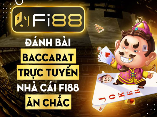 Đánh bài baccarat trực tuyến tại nhà cái Fi88 ăn chắc icon