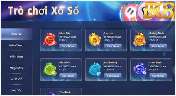 Chơi lô đề online 1 ăn 99 tại DK8 Casino 02
