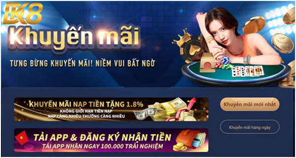 Chơi lô đề online 1 ăn 99 tại DK8 Casino 06