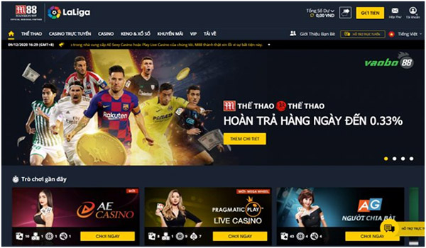 Danh sách casino trực tuyến ở Việt Nam uy tín 02
