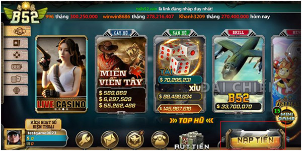 B52 Game – Kiếm tiền nhanh chóng, trả thưởng cực bất ngờ 2021 03