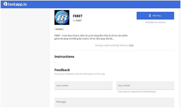 Cách tải app F8BET về điện thoại nhanh nhất 2022 02