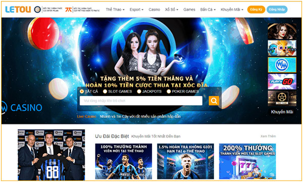 Trải nghiệm top 3 cổng game hấp dẫn 2022: Letou, Mig35, Ongame 01