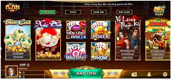 Vua nổ hũ nạp rút siêu tốc cùng Vua Club, Iwin club, Joka Club 02