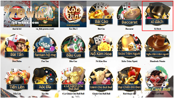 Cách chơi xì dách cực kỳ đơn giản và dễ thắng tại nhà cái uy tín 78win 02