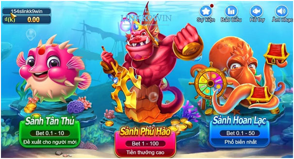 Game bắn cá đổi thưởng - Tái tạo đam mê cá cược trong “đại dương lớn” - Linkk9win 02