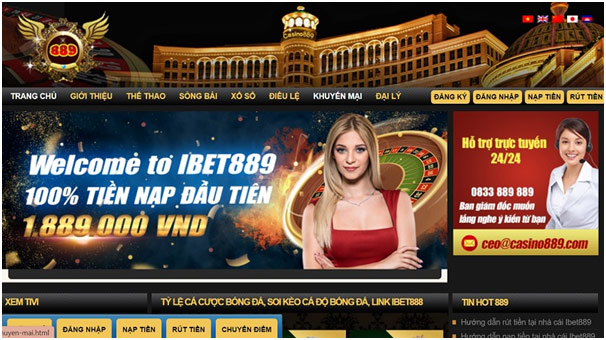 IBet88 - Nhà cái sở hữu nhiều người mến mộ nhất hiện nay 01