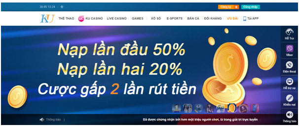 Đăng ký Kubet Nhận Khuyến mãi 500k 01
