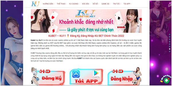 Giới thiệu nhà cái Kubet KU11 04