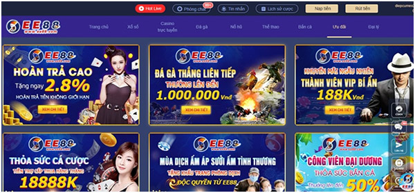 Nhà cái các cược EE88 03