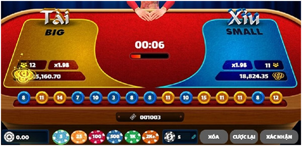 Cách chơi tài xỉu online cho tân thủ 02