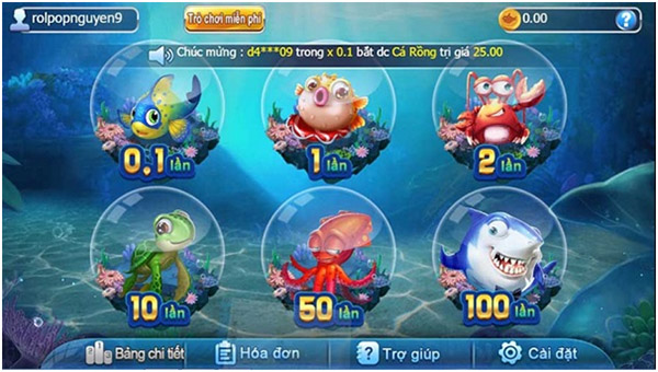 Game Bắn Cá Đổi Thưởng ONBET 02