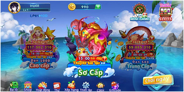 Tải bắn cá H5 cho ios, android, apk 01
