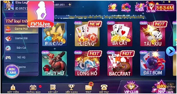 Top game đổi thưởng mmlive tỷ lệ cao 01