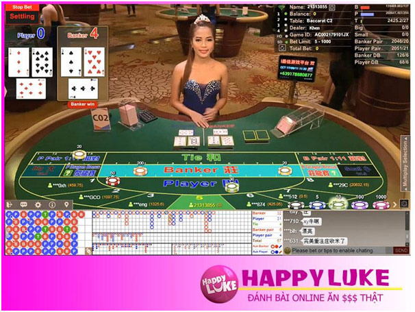 Hướng Dẫn Chơi Baccarat Tại Happyluke 1