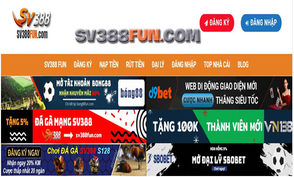 SV388 Fun trực tiếp đá gà Thomo, Philippines hàng ngày 3