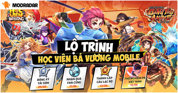 Học Viện Bá Vương Mobile - Tựa game chiến thuật có số lượng tướng siêu khủng 1