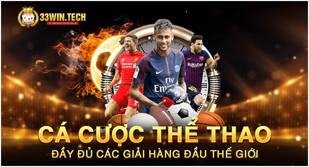 Tổng quan về những trò chơi cá cược thể thao tại nhà cái 33win 2